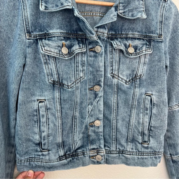 Free People Rumors Denim Jacket small - Picture 2 of 9